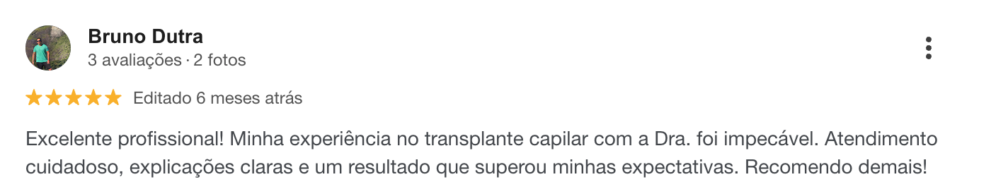 Depoimento de paciente 8